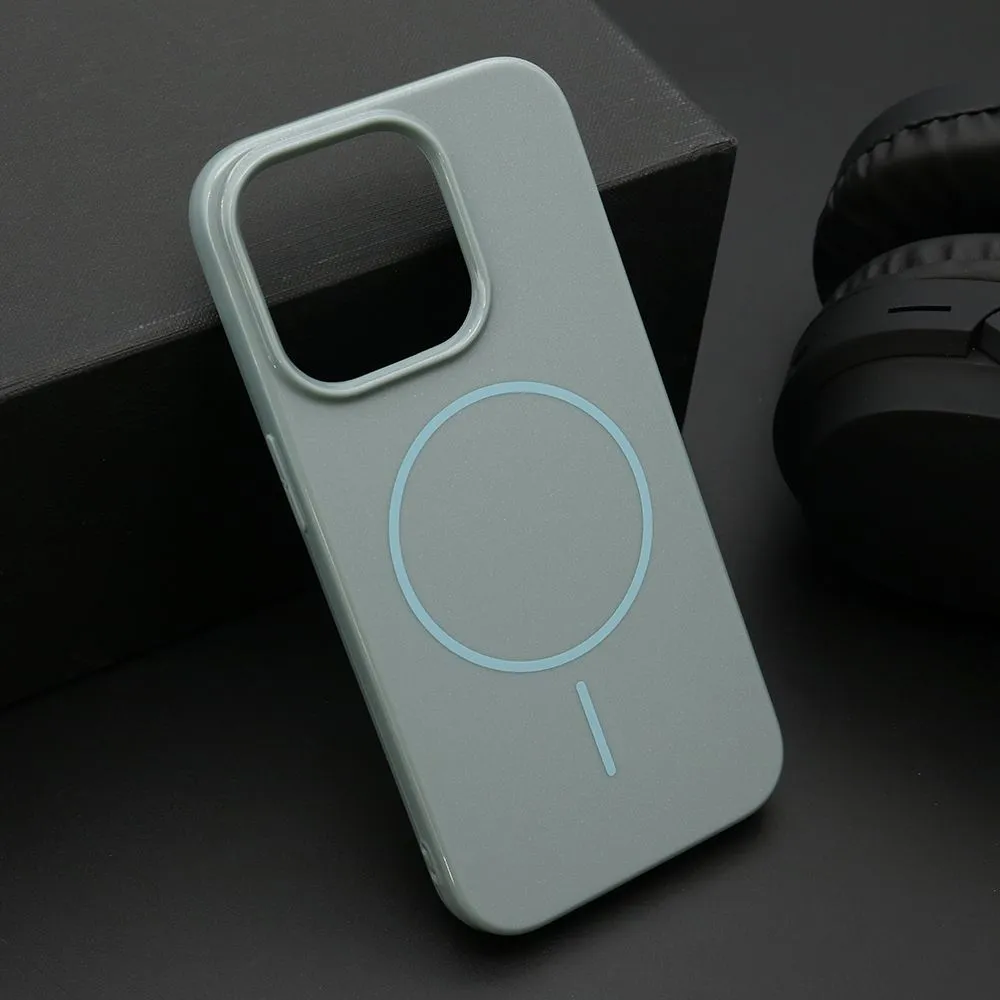Maska JELLY MagSafe za iPhone 15 Pro/ mint