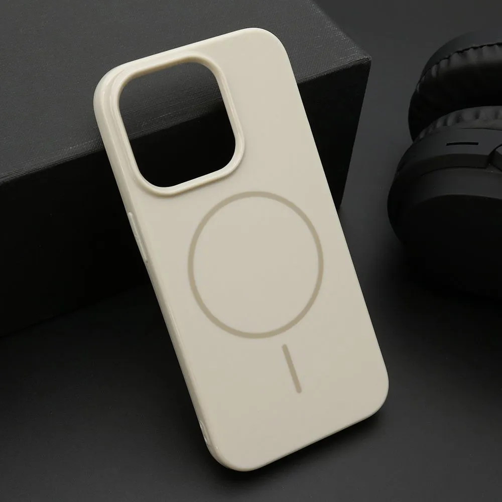 Maska JELLY MagSafe za iPhone 15 Pro/ titanijum