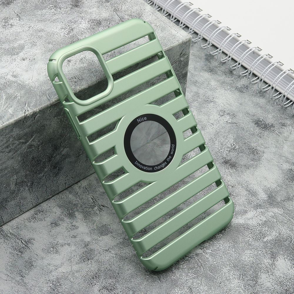 Maska LINES LOGO CUT za iPhone 11/ mint