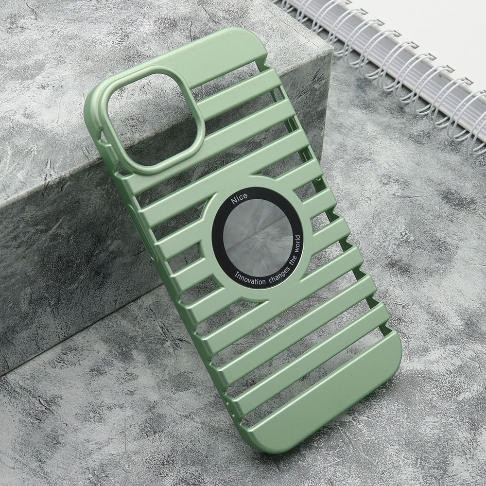 Maska LINES LOGO CUT za iPhone 13/ mint