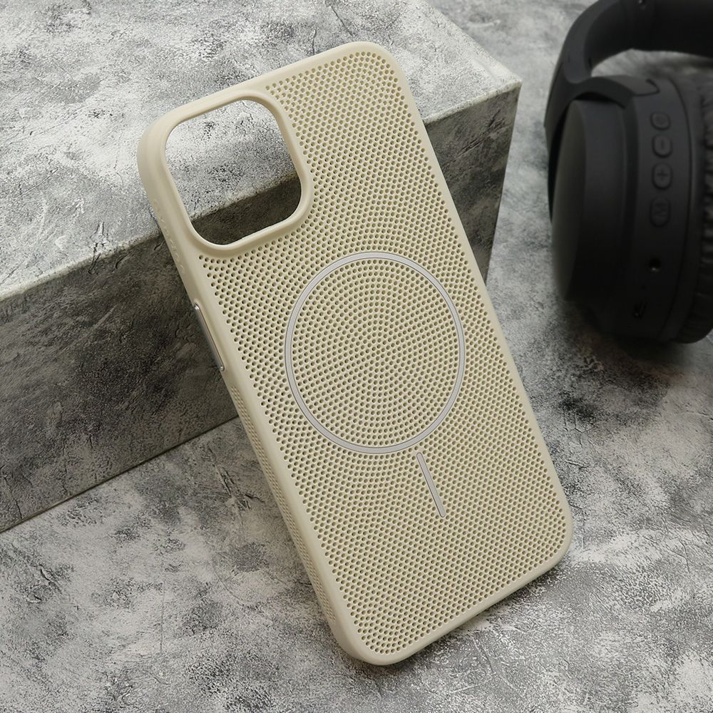 Maska LUME MagSafe za iPhone 14/ bež