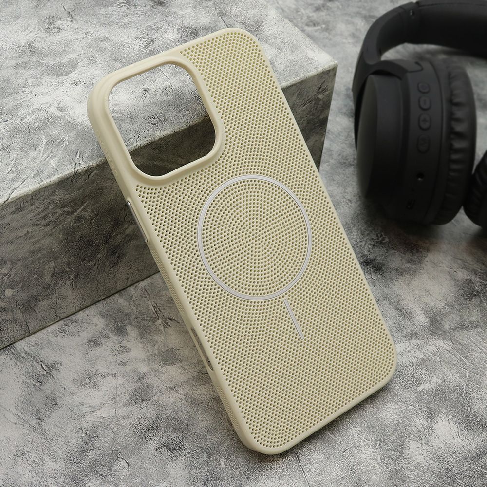 Maska LUME MagSafe za iPhone 16 Pro Max/ bež
