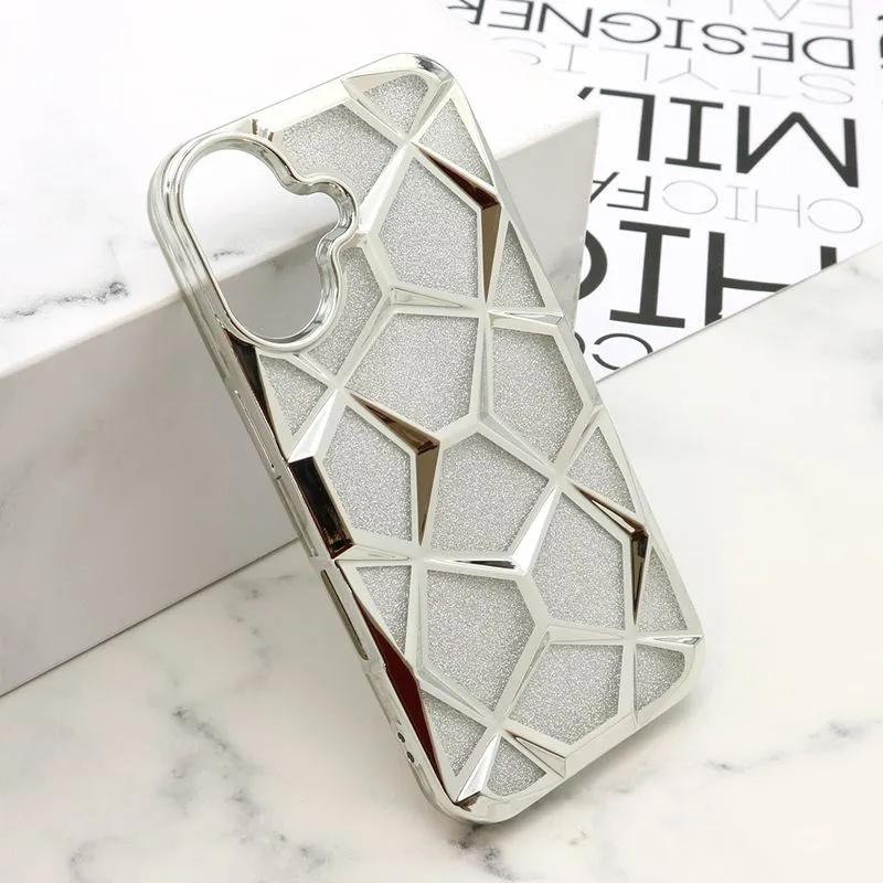 Maska LUXORY za iphone 16/ srebrna