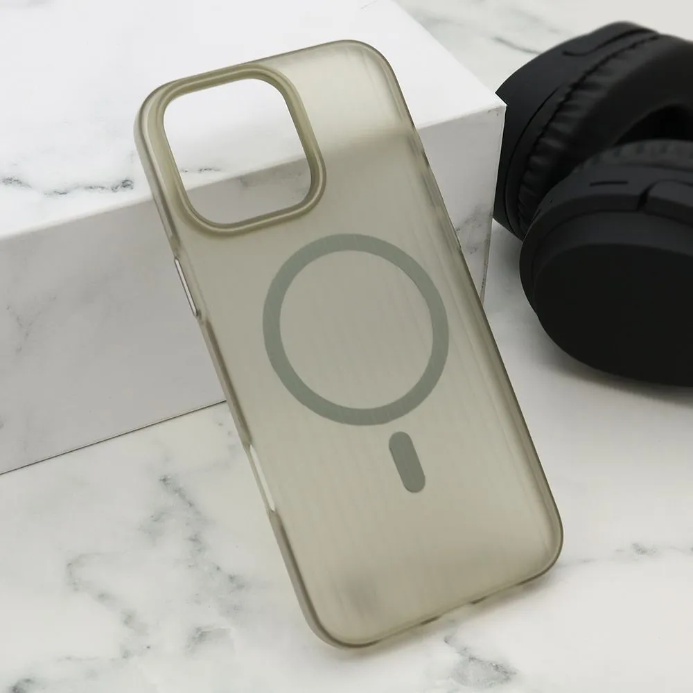 Maska MagSafe HARMONY za iPhone 16 Pro Max/ siva