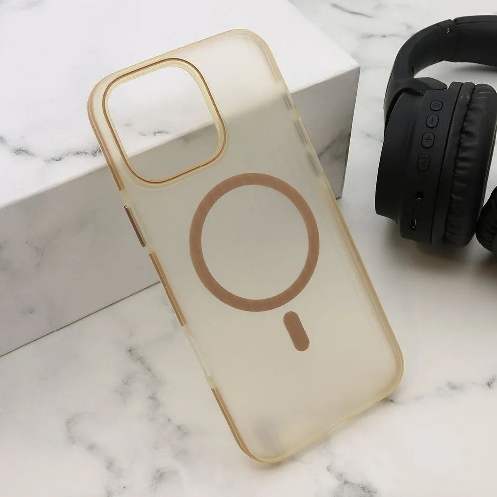 Maska MagSafe HARMONY za iPhone 16 Pro Max/ zlatna