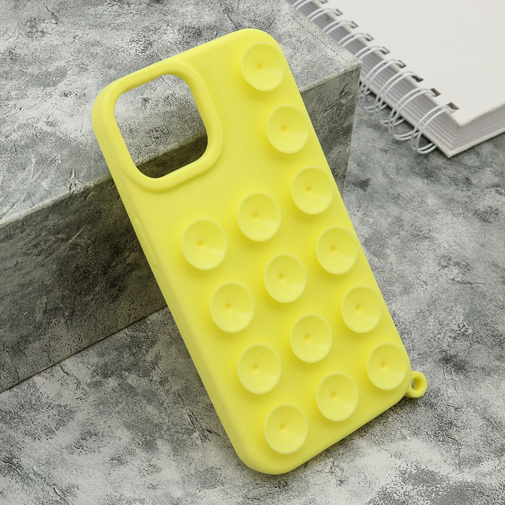 Maska OCTOBUDDY za iPhone 13/iPhone 14/ žuta