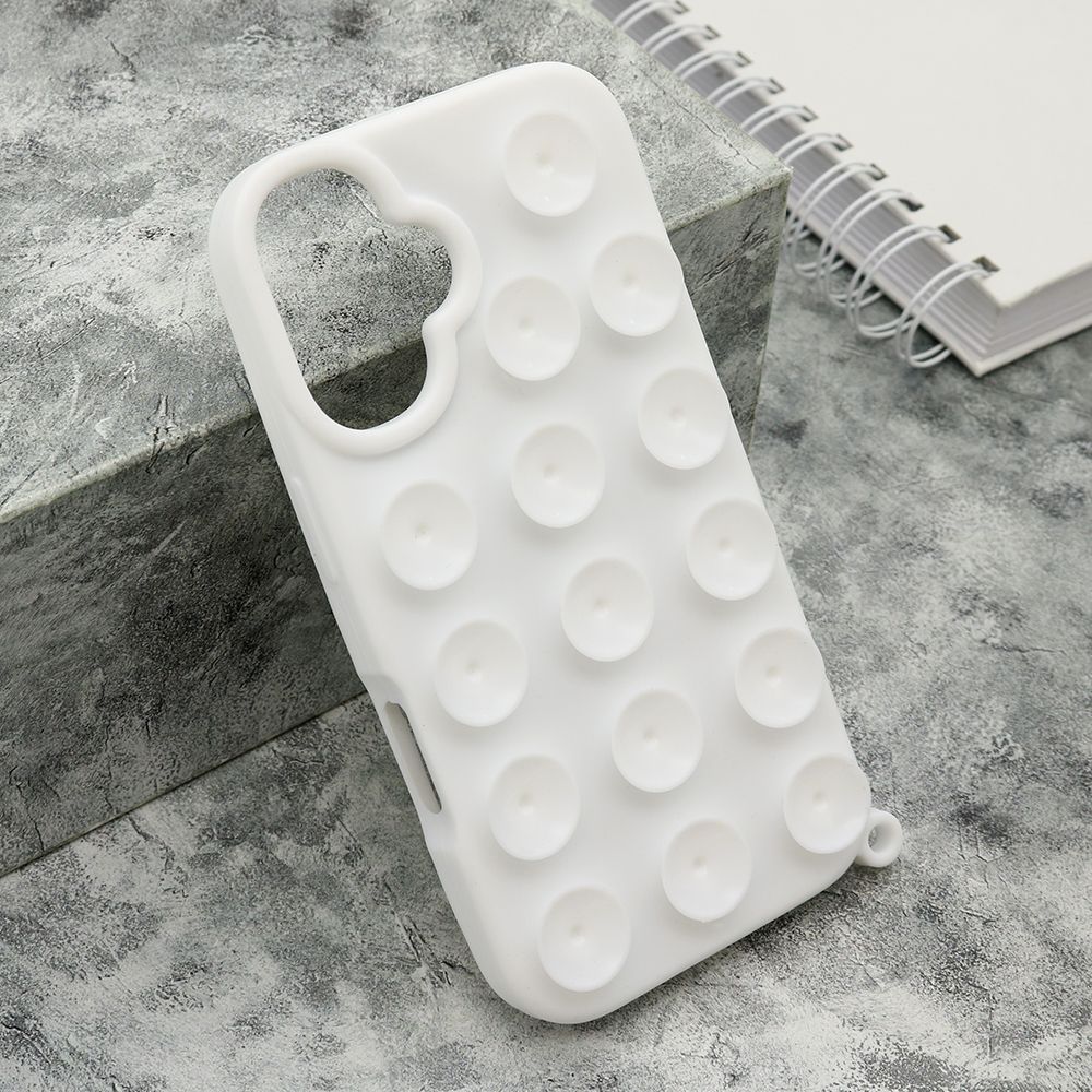 Maska OCTOBUDDY za iPhone 17/ bela