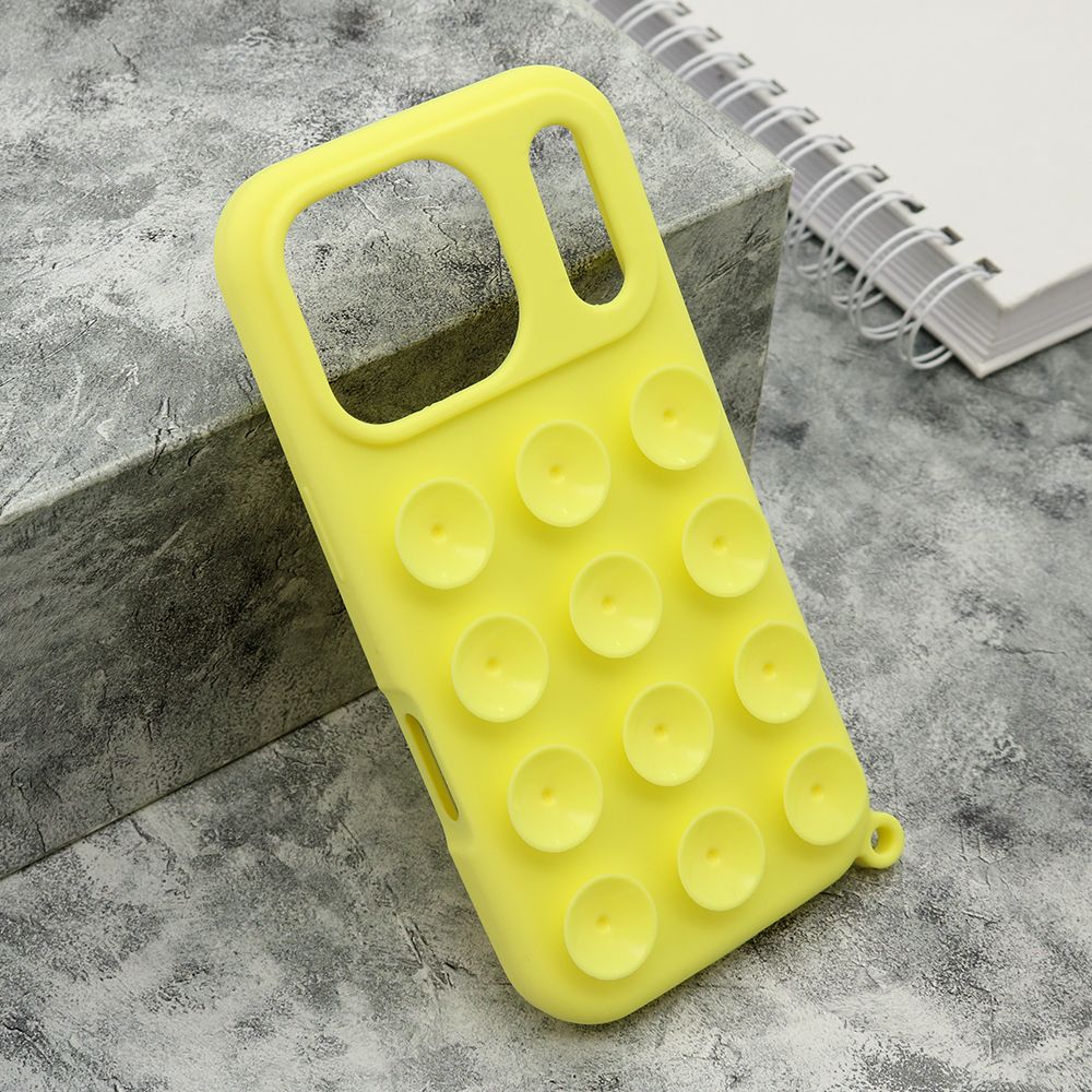 Maska OCTOBUDDY za iPhone 17 Pro/ žuta