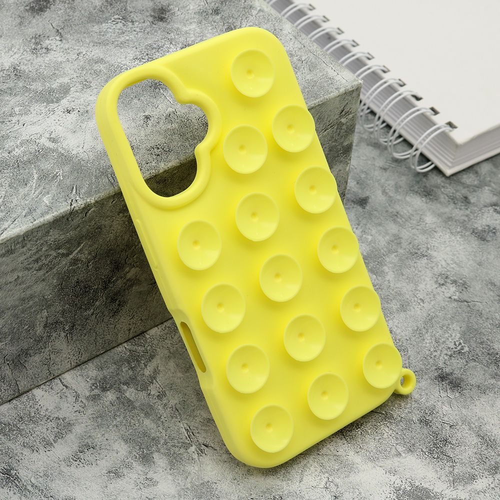 Maska OCTOBUDDY za iPhone 17/ žuta