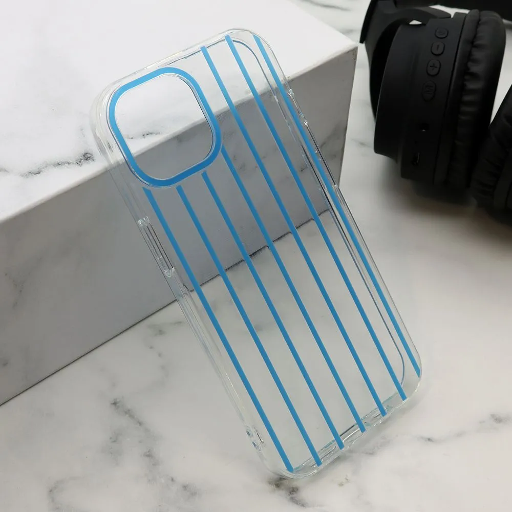 Maska PARTY za iPhone 15/ plava