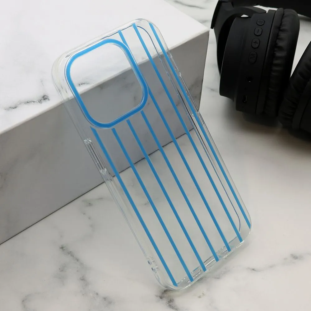 Maska PARTY za iPhone 15 Pro/ plava