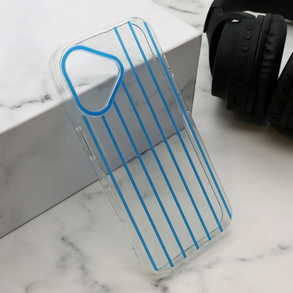 Maska PARTY za iPhone 16/ plava