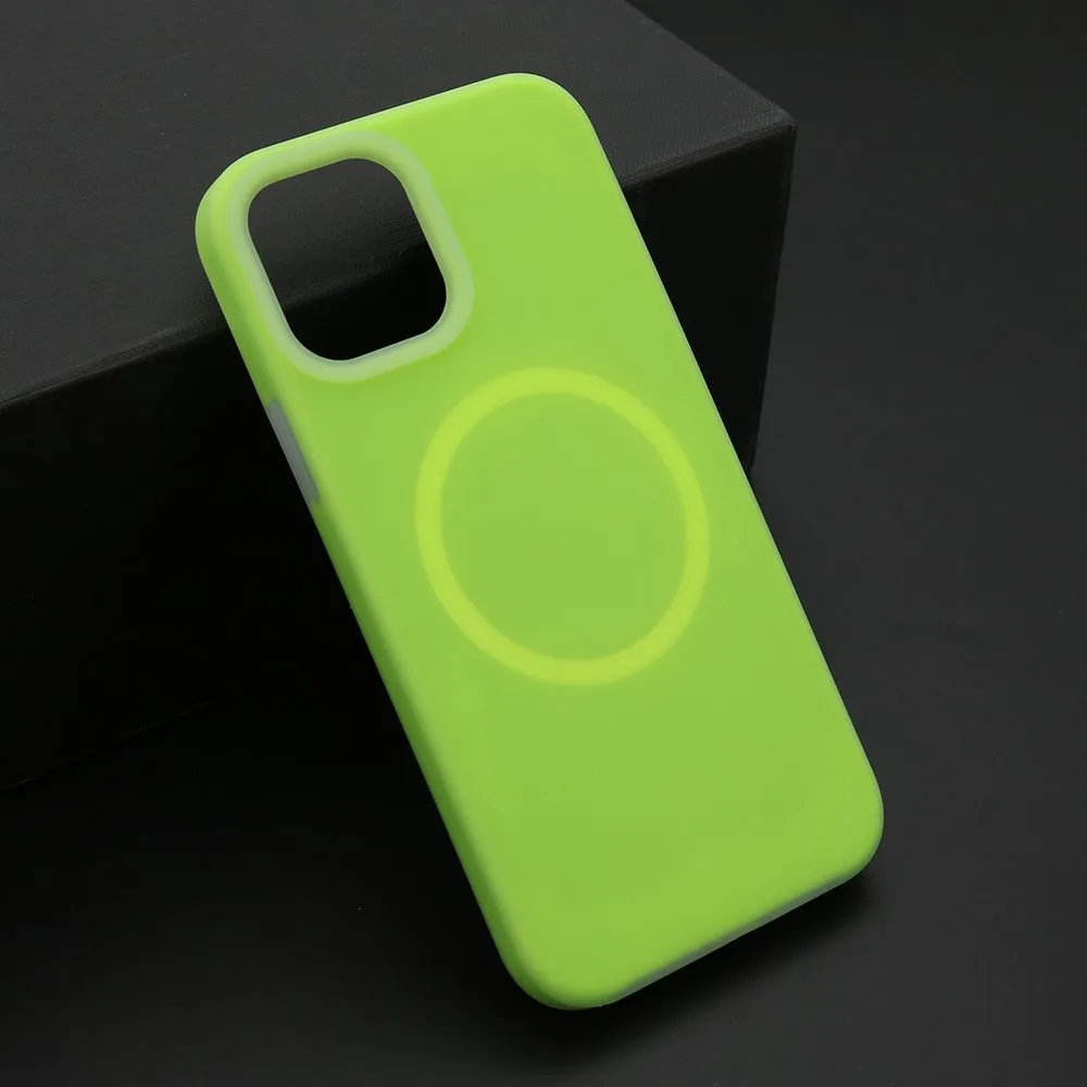 Maska Pastel color Magsafe za iPhone 12/12 Pro/ zelena