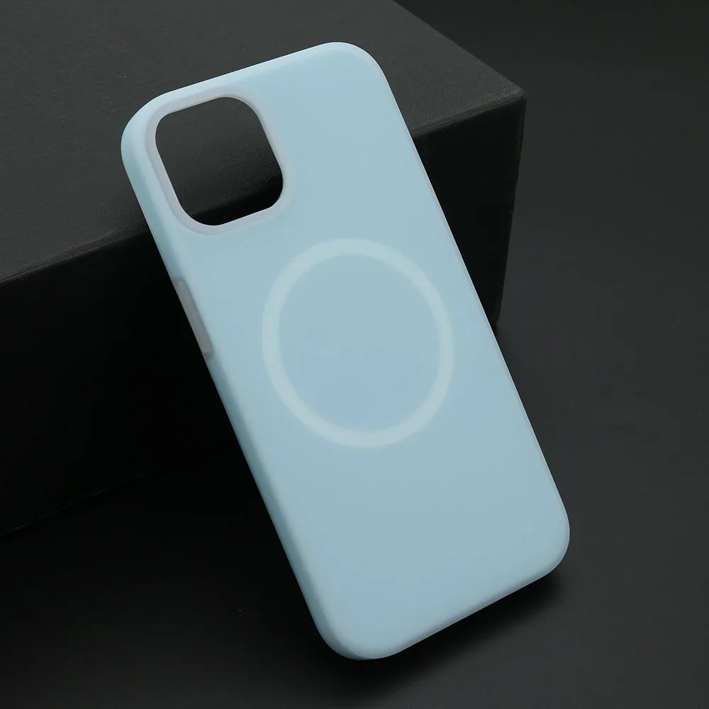 Maska Pastel color Magsafe za iPhone 13/ plava