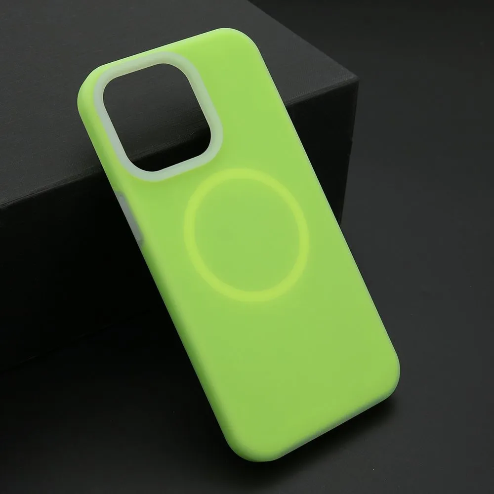 Maska Pastel color Magsafe za iPhone 15 Pro Max/ zelena