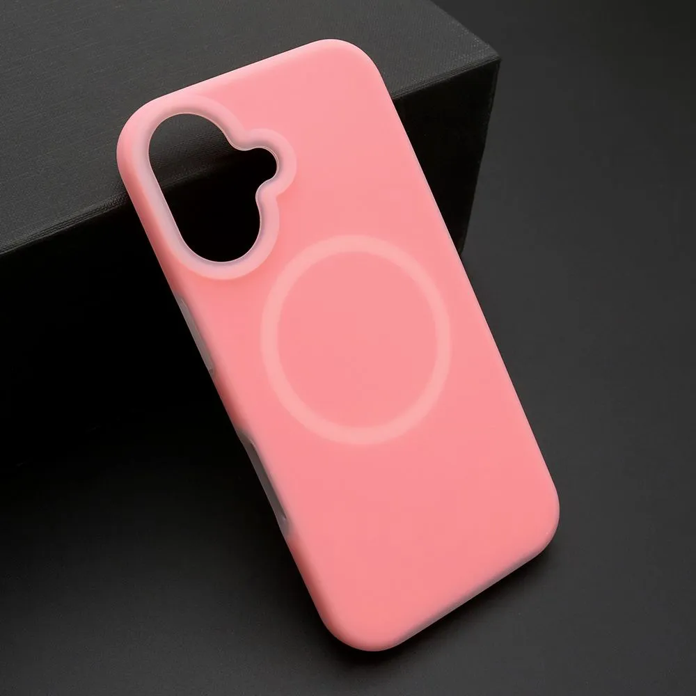 Maska Pastel color Magsafe za iPhone 16/ pink