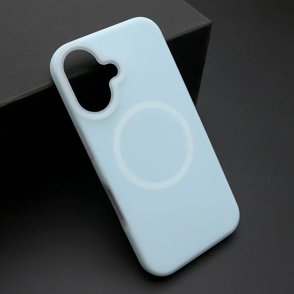 Maska Pastel color Magsafe za iPhone 16/ plava