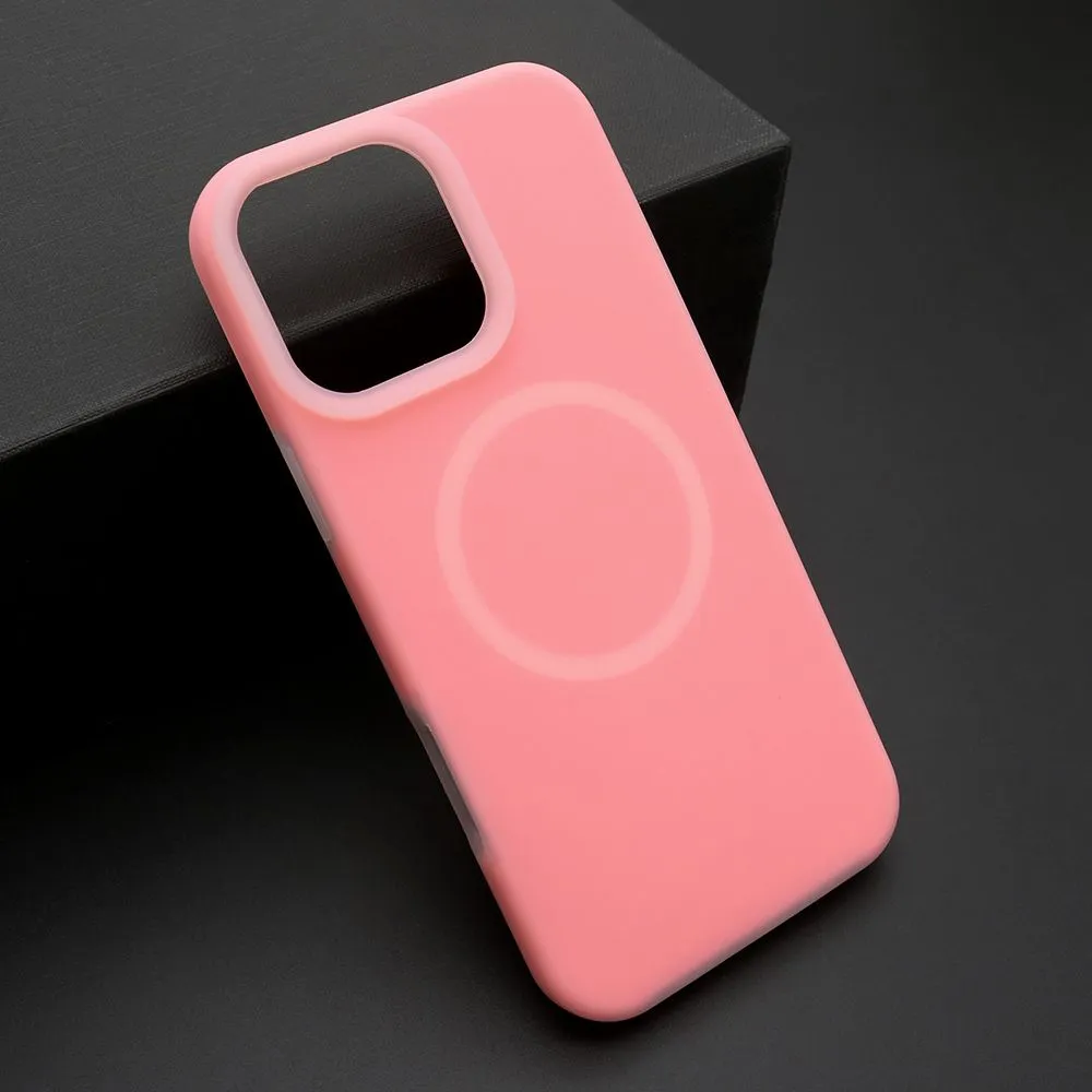 Maska Pastel color Magsafe za iPhone 16 Pro Max/ pink