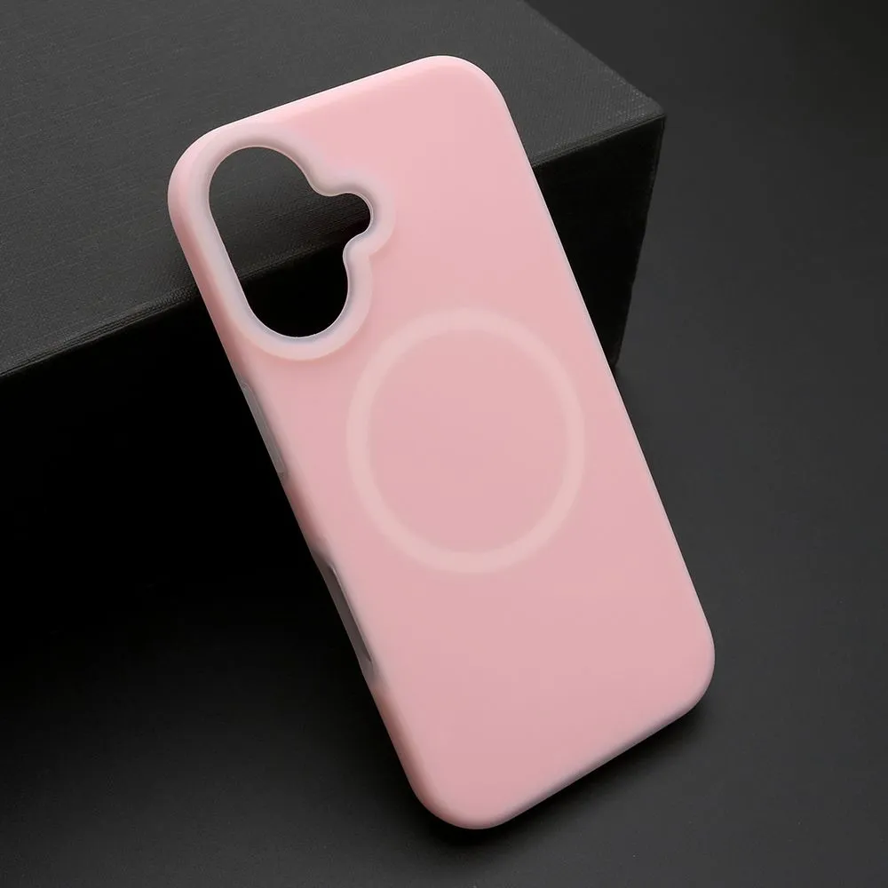 Maska Pastel color Magsafe za iPhone 16/ roze
