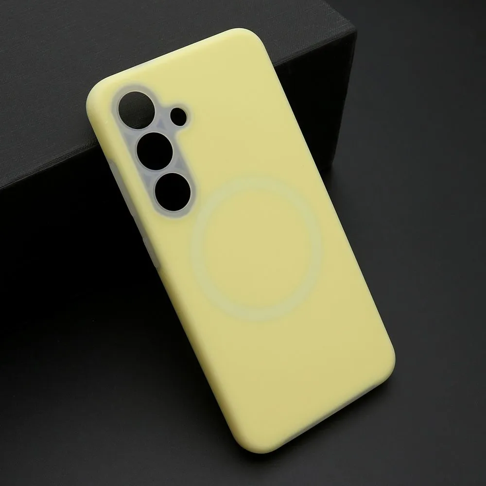 Maska PASTEL COLOR MagSafe za Samsung S931B Galaxy S25 5G/ žuta