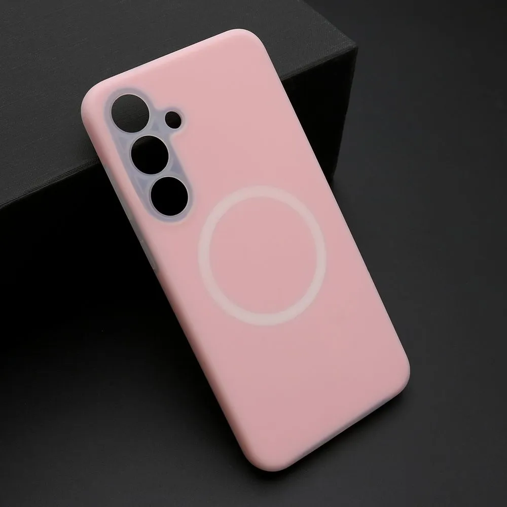 Maska PASTEL COLOR MagSafe za Samsung S936B Galaxy S25 Plus 5G/ roza