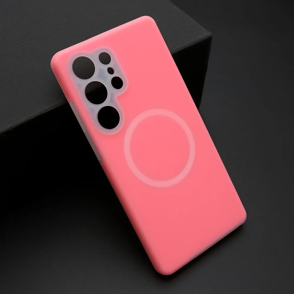 Maska PASTEL COLOR MagSafe za Samsung S938B Galaxy S25 Ultra 5G, pink
