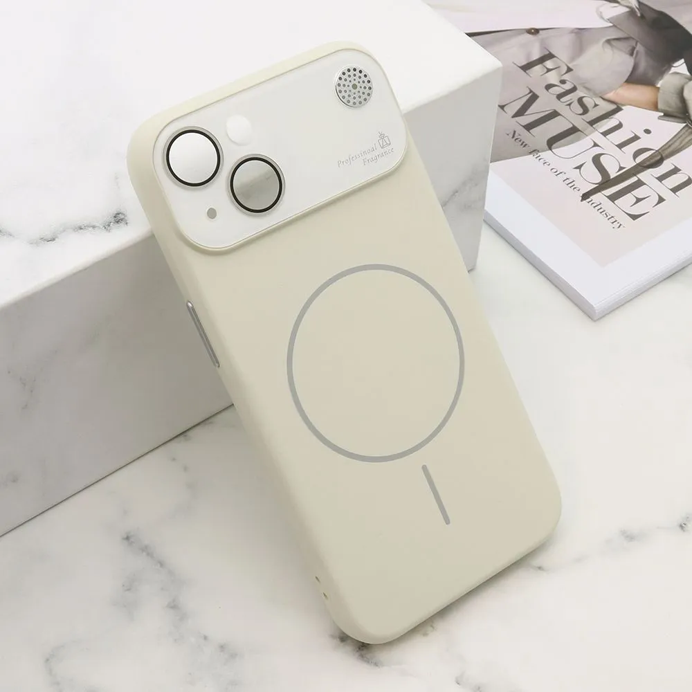 Maska PASTEL DREAMS MagSafe za iPhone 13/ bela