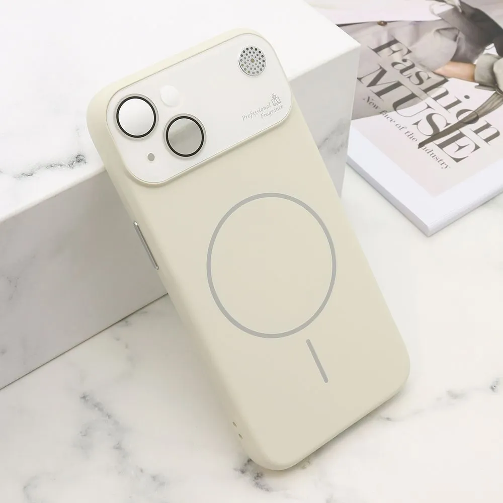 Maska PASTEL DREAMS MagSafe za iPhone 14/ bela