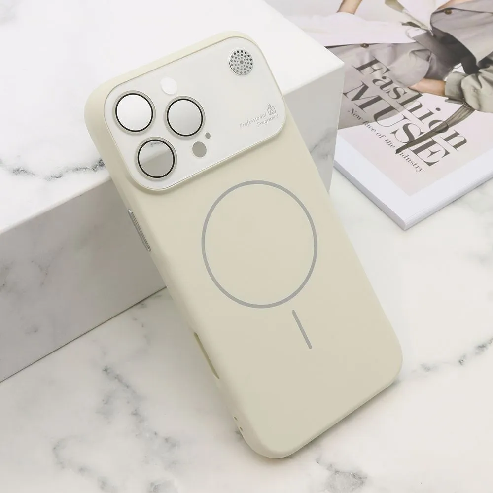 Maska PASTEL DREAMS MagSafe za iPhone 16 Pro Max/ bela