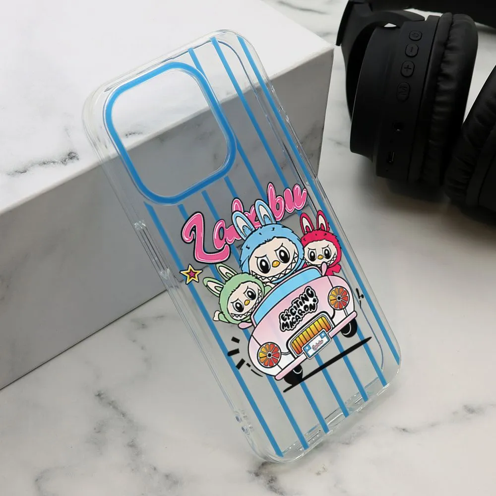 Maska PRINT PARTY za iPhone 15 Pro/ plava