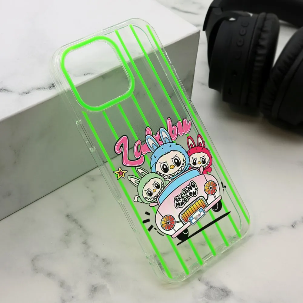 Maska PRINT PARTY za iPhone 16 Pro Max/ zelena