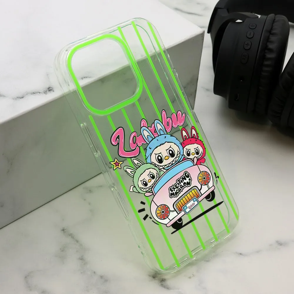 Maska PRINT PARTY za iPhone 16 Pro/ zelena