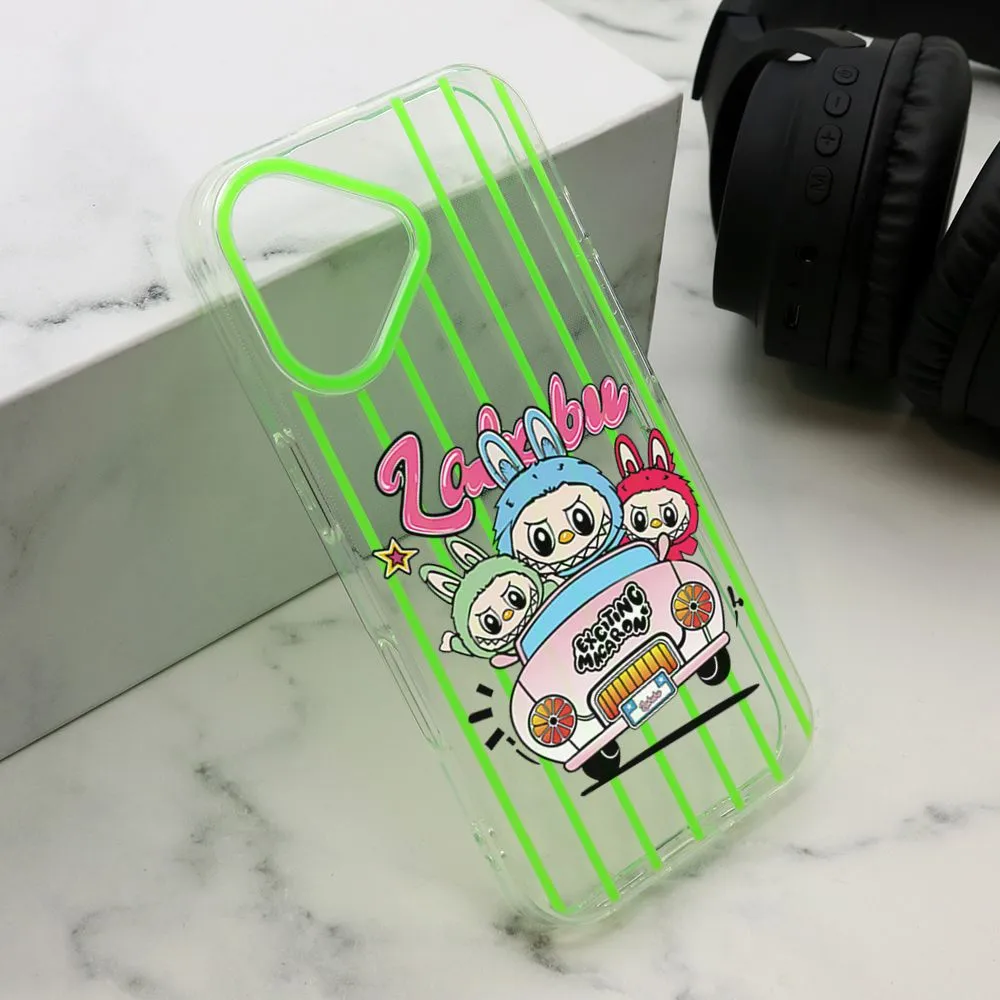 Maska PRINT PARTY za iPhone 16/ zelena