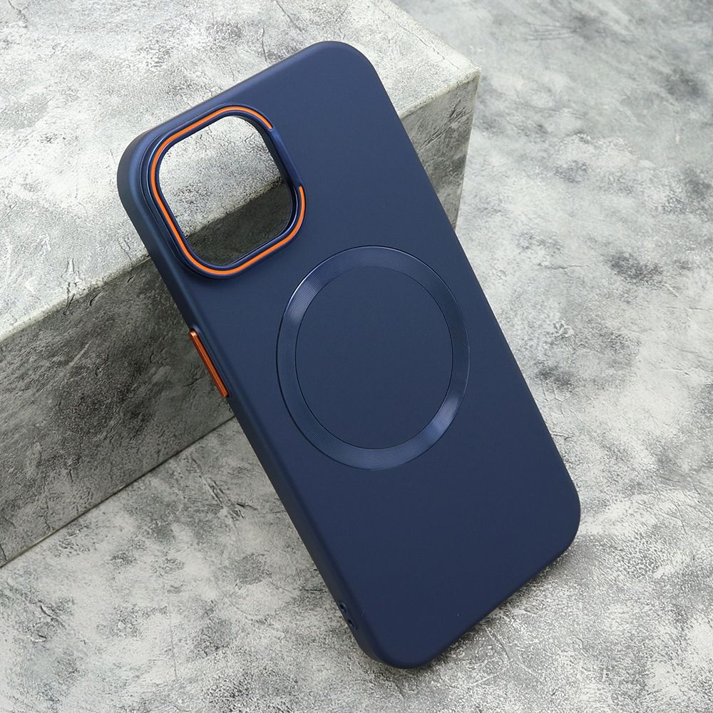 Maska PRO CASES MagSafe za iPhone 15/ plava