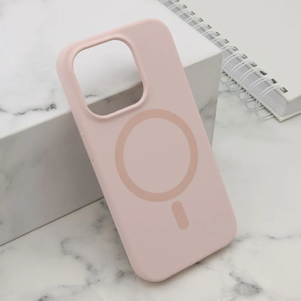 Maska Pure Magsafe za iPhone 15 Pro Max/ roze