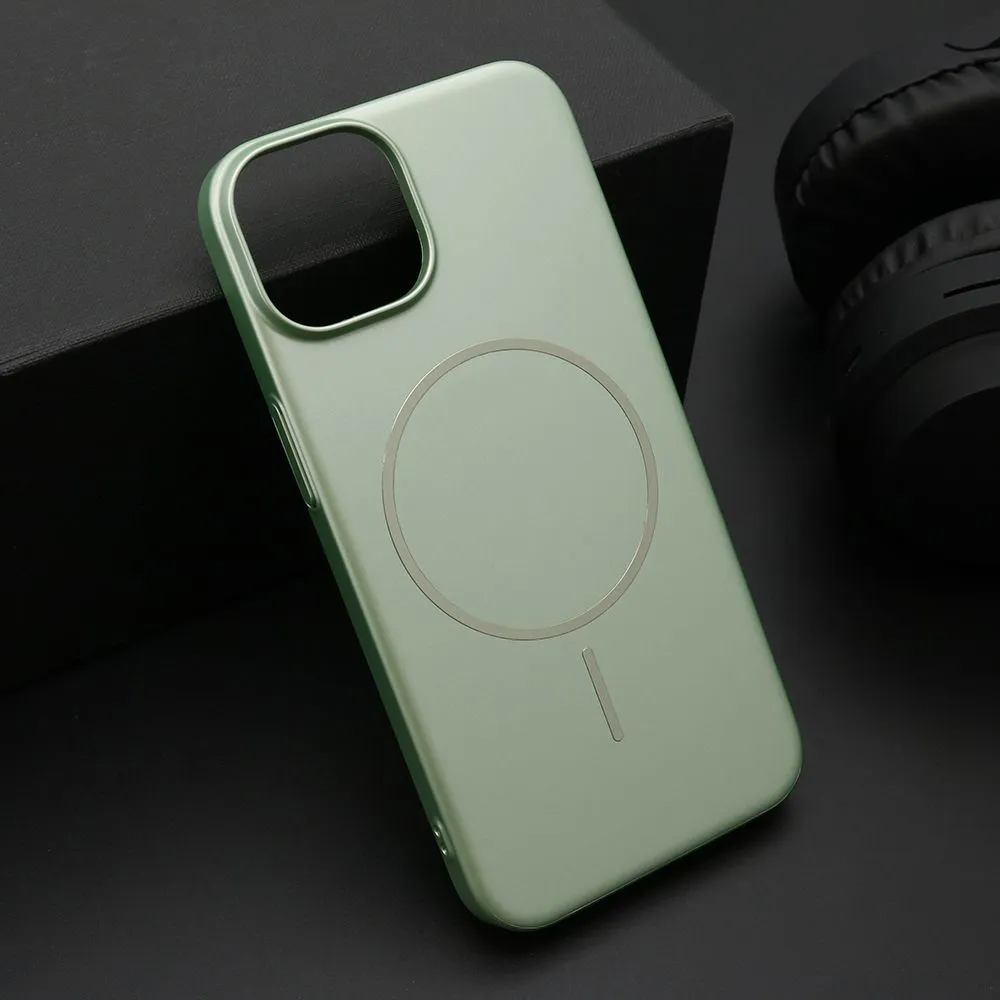 Maska PURE MATTE MagSafe za iPhone 14/ tirkizna