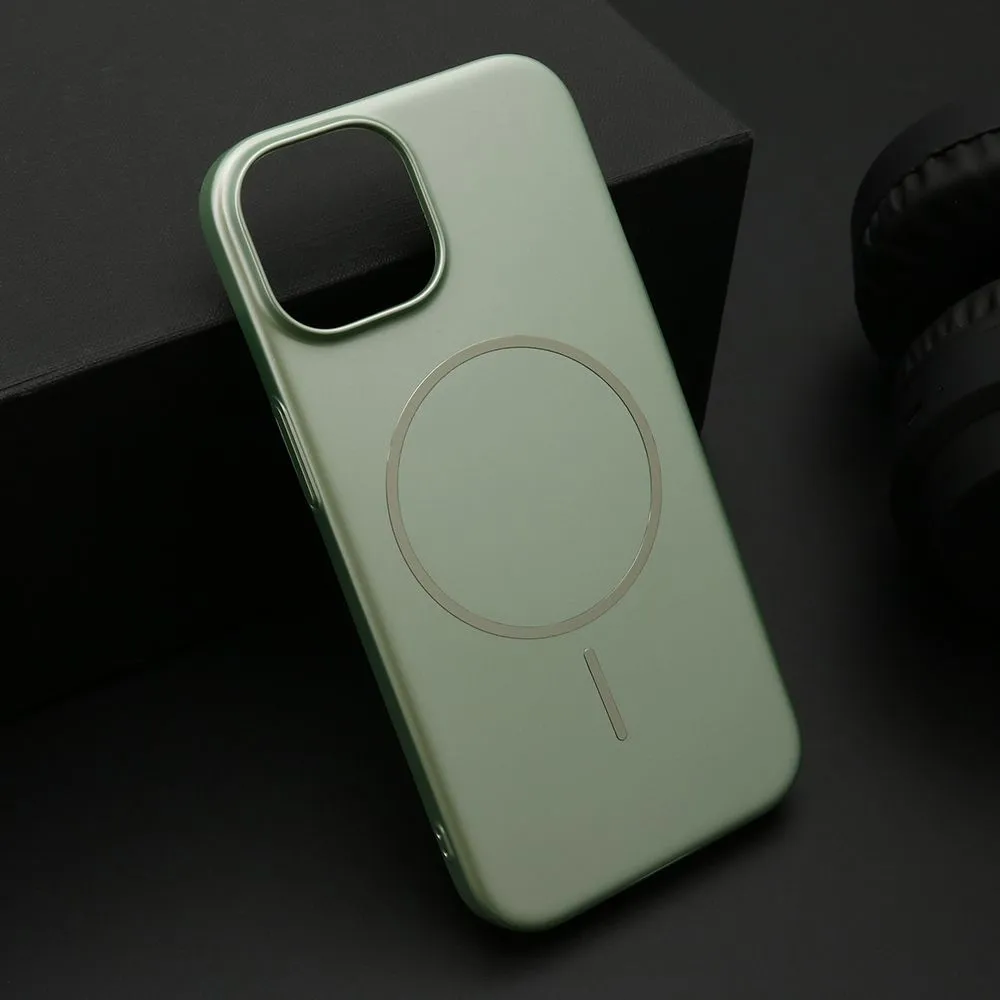 Maska PURE MATTE MagSafe za iPhone 15/ tirkizna