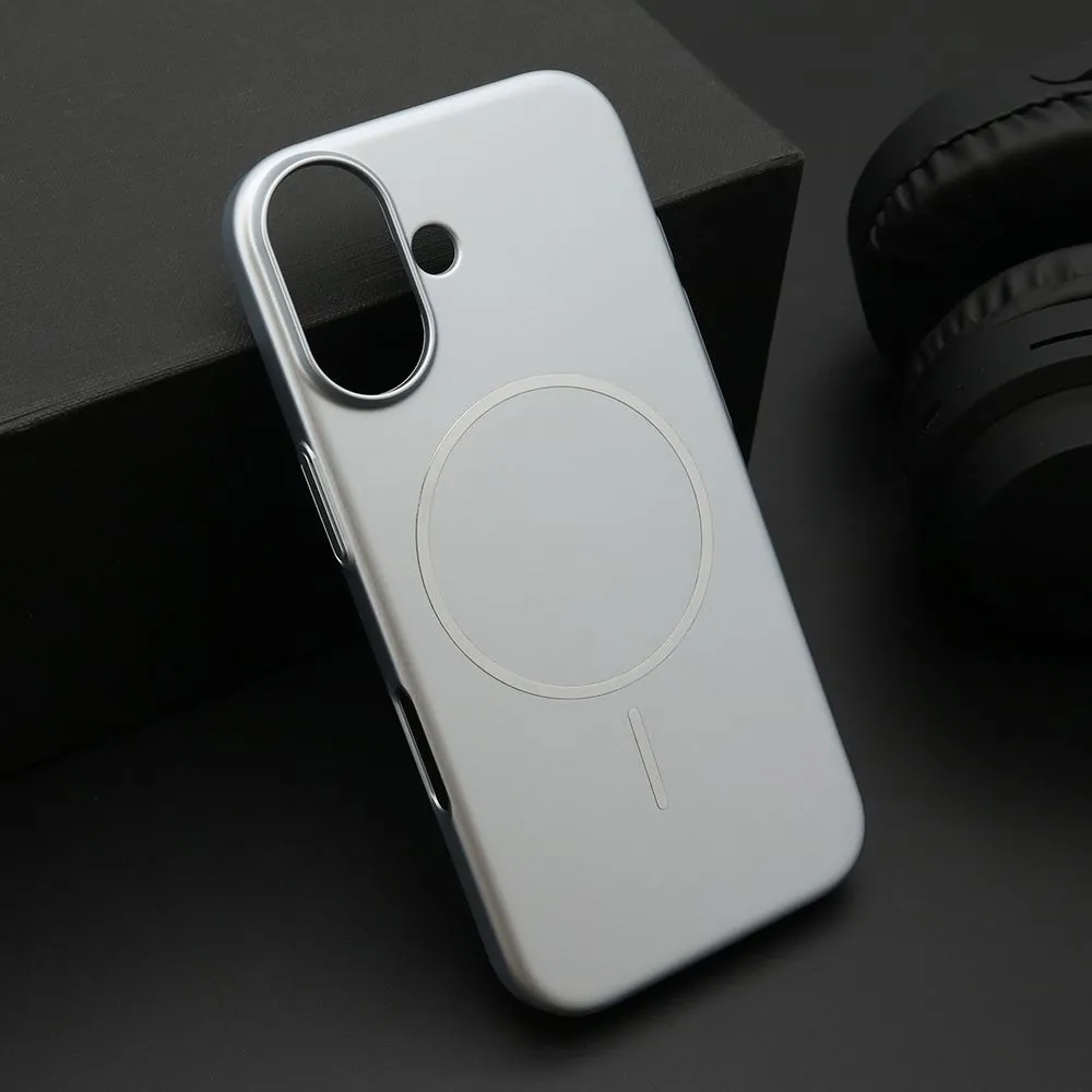 Maska PURE MATTE MagSafe za iPhone 17/ srebrna