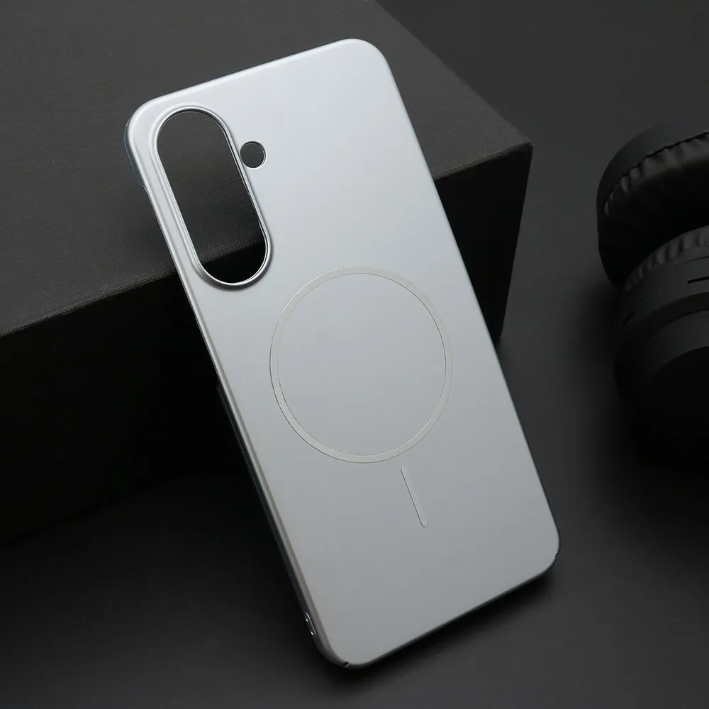 Maska PURE MATTE MagSafe za Samsung A366B Galaxy A36 5G/ srebrna