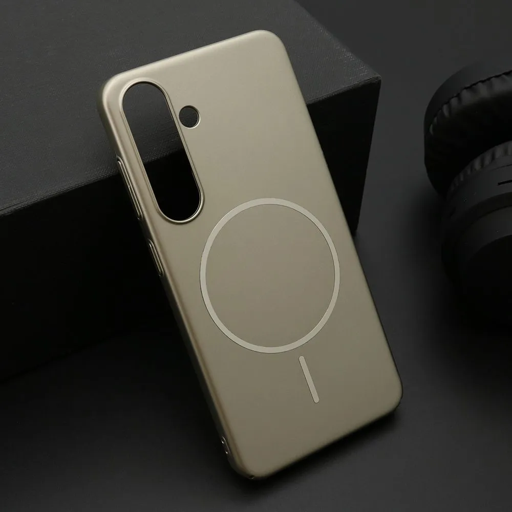 Maska PURE MATTE MagSafe za Samsung S921B Galaxy S24 5G/ zlatna