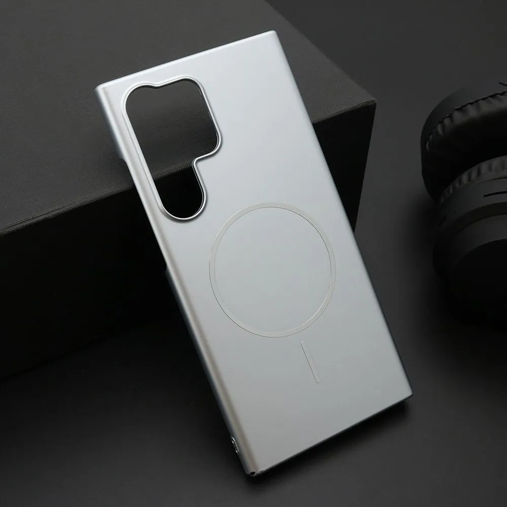 Maska PURE MATTE MagSafe za Samsung S928B Galaxy S24 Ultra 5G/ srebrna