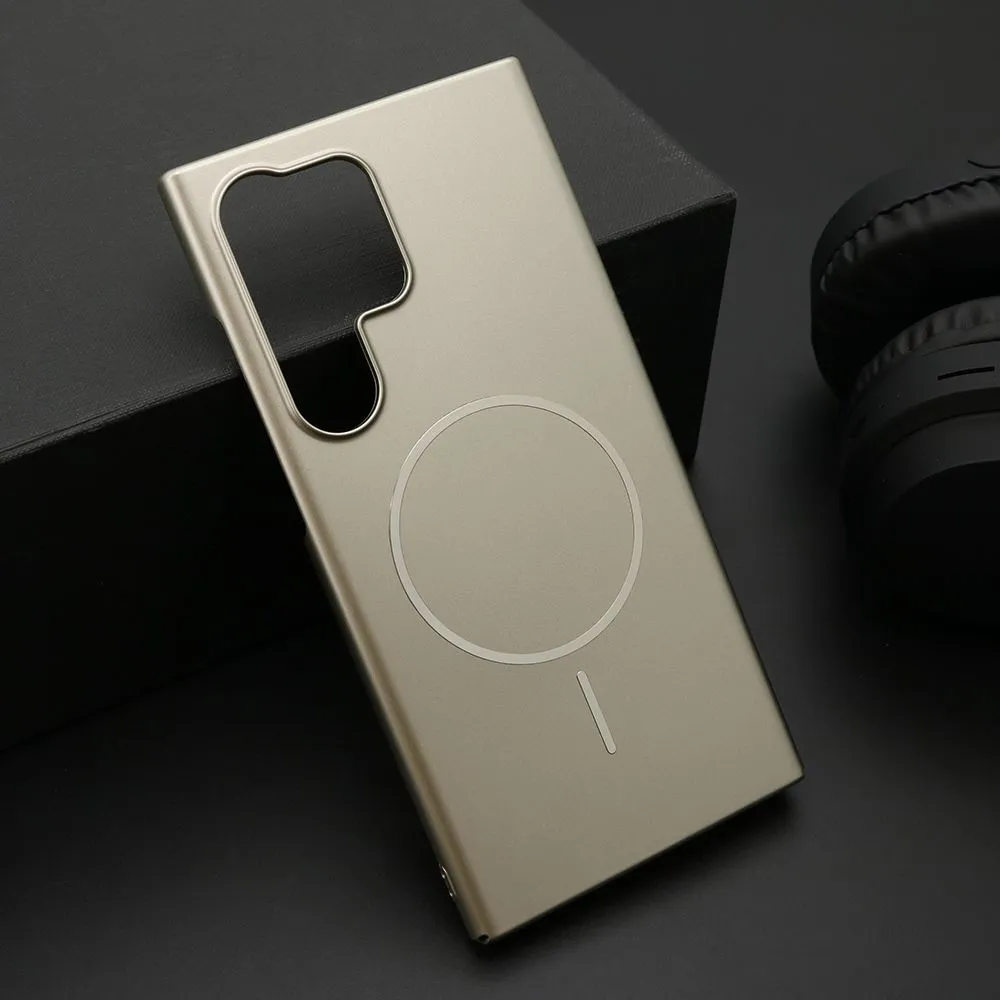 Maska PURE MATTE MagSafe za Samsung S928B Galaxy S24 Ultra 5G/ zlatna