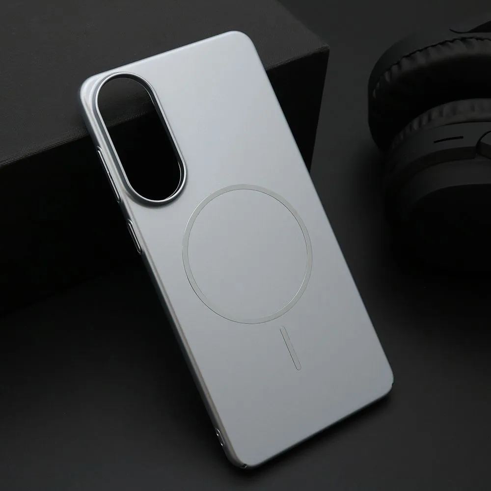 Maska PURE MATTE MagSafe za Samsung S937B Galaxy S25 Edge 5G/ srebrna