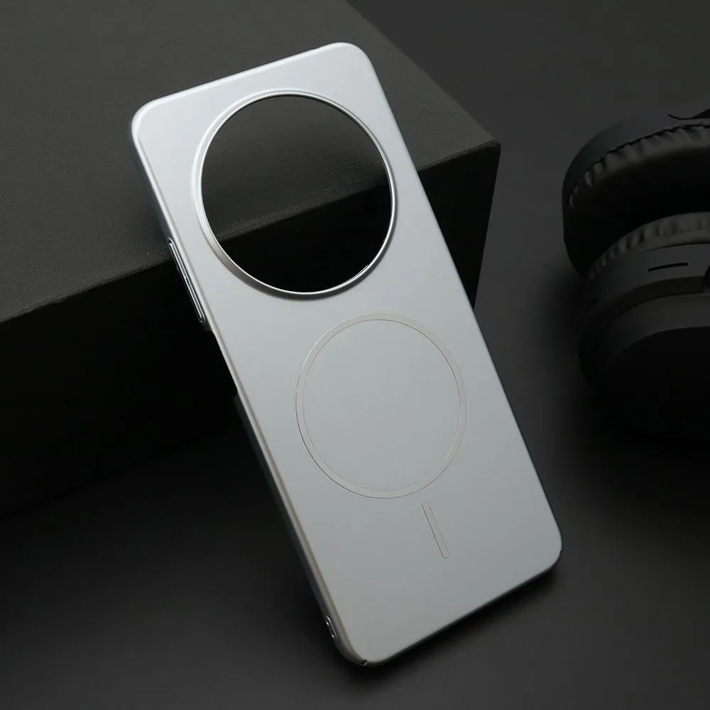 Maska PURE MATTE MagSafe za Xiaomi Redmi 14C 4G/Redmi A4 5G/ srebrna