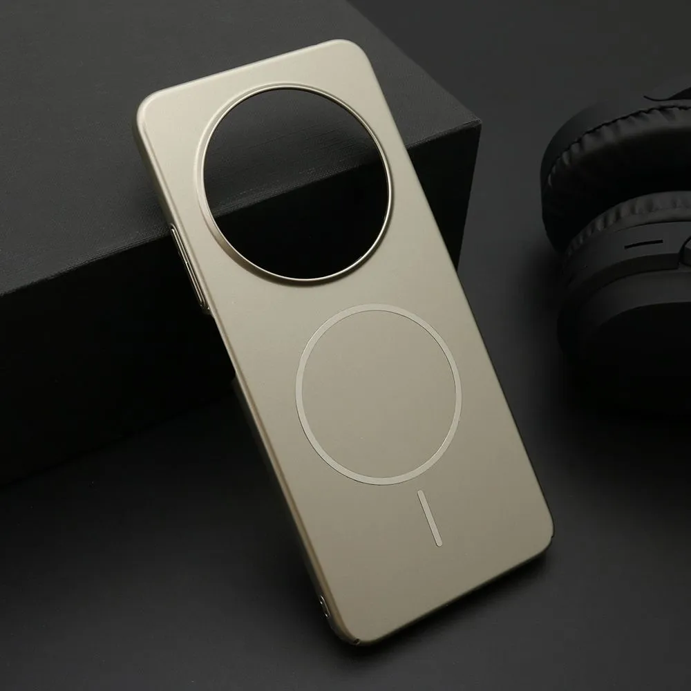 Maska PURE MATTE MagSafe za Xiaomi Redmi 14C 4G/Redmi A4 5G/ zlatna