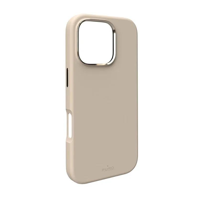 Maska PURO ICON MAGSAFE za iPhone 16 Pro Max/ bež