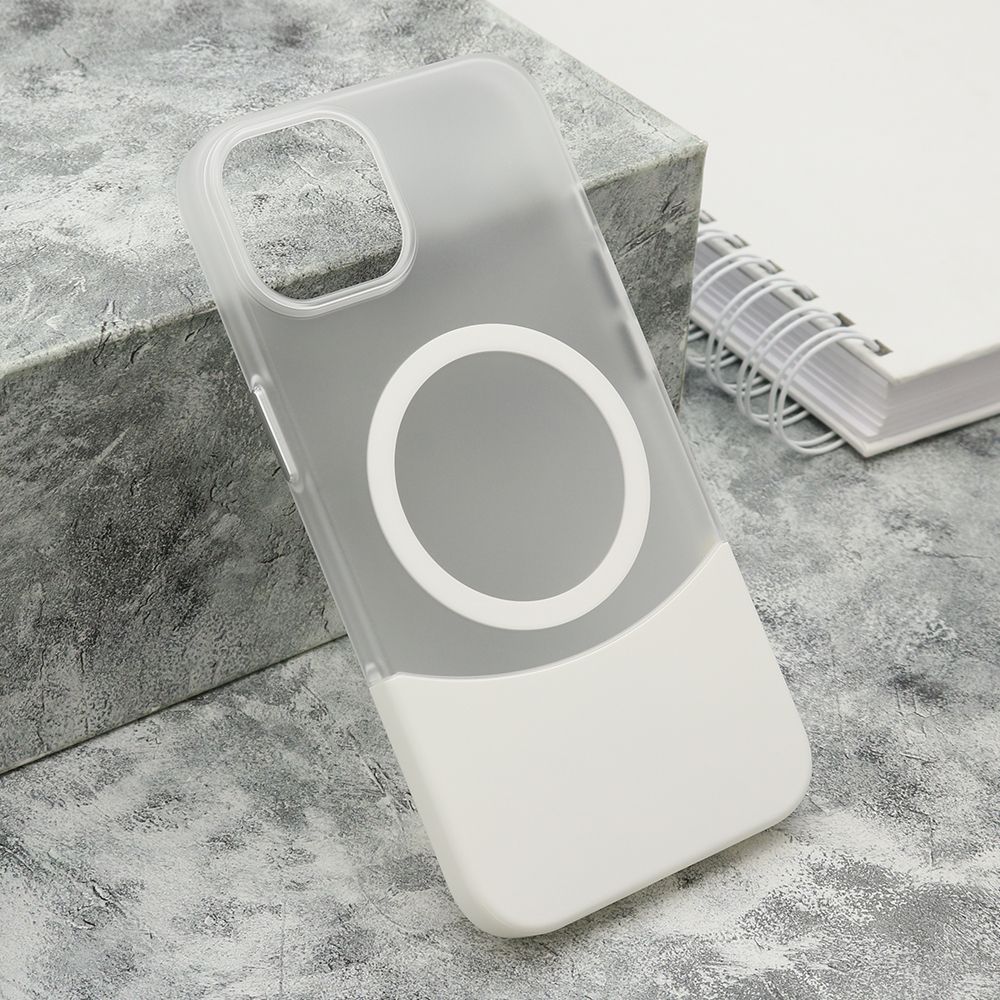 Maska Puzzle za iPhone 14/ bela