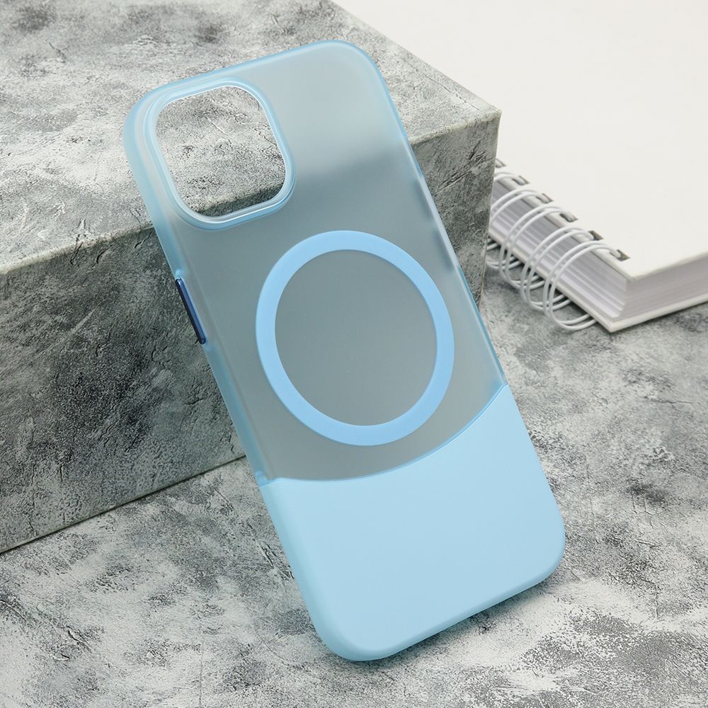 Maska PUZZLE za iPhone 15/ plava