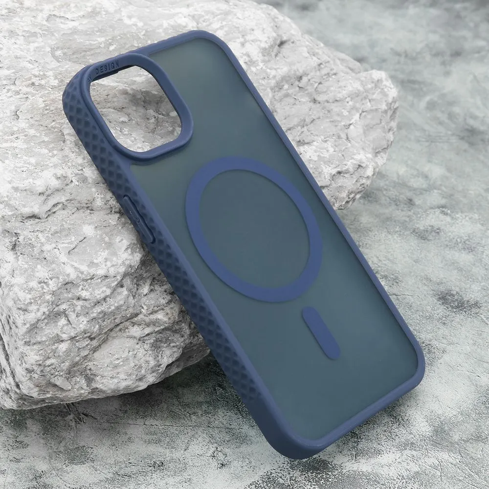 Maska RUGGED MagSafe za iPhone 13/14/ plava