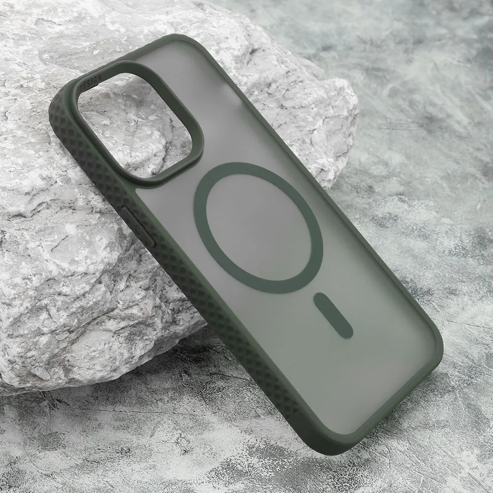 Maska Rugged MagSafe za iPhone 14 Pro Max/ tamno zelena